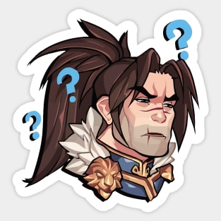 Confused Varian Sticker